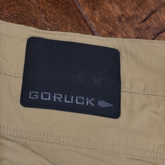 Go Ruck Challenge Shorts Mens 32 Tan Performance Cargo Utility Stretch Rucking - Picture 4 of 11